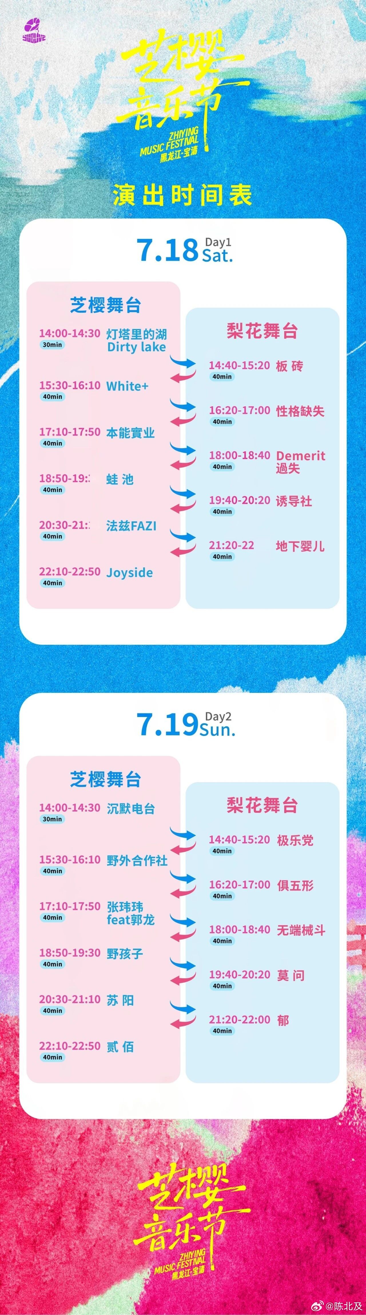 炎热七月，去东北过23℃的音乐节🍃三伏天的户外音乐节总让人想到难免的暴晒与闷热