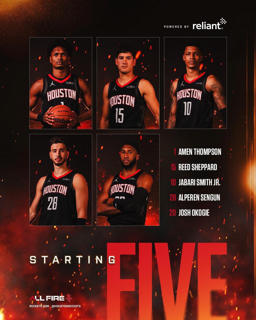 首节比赛结束！火箭30-23太阳！