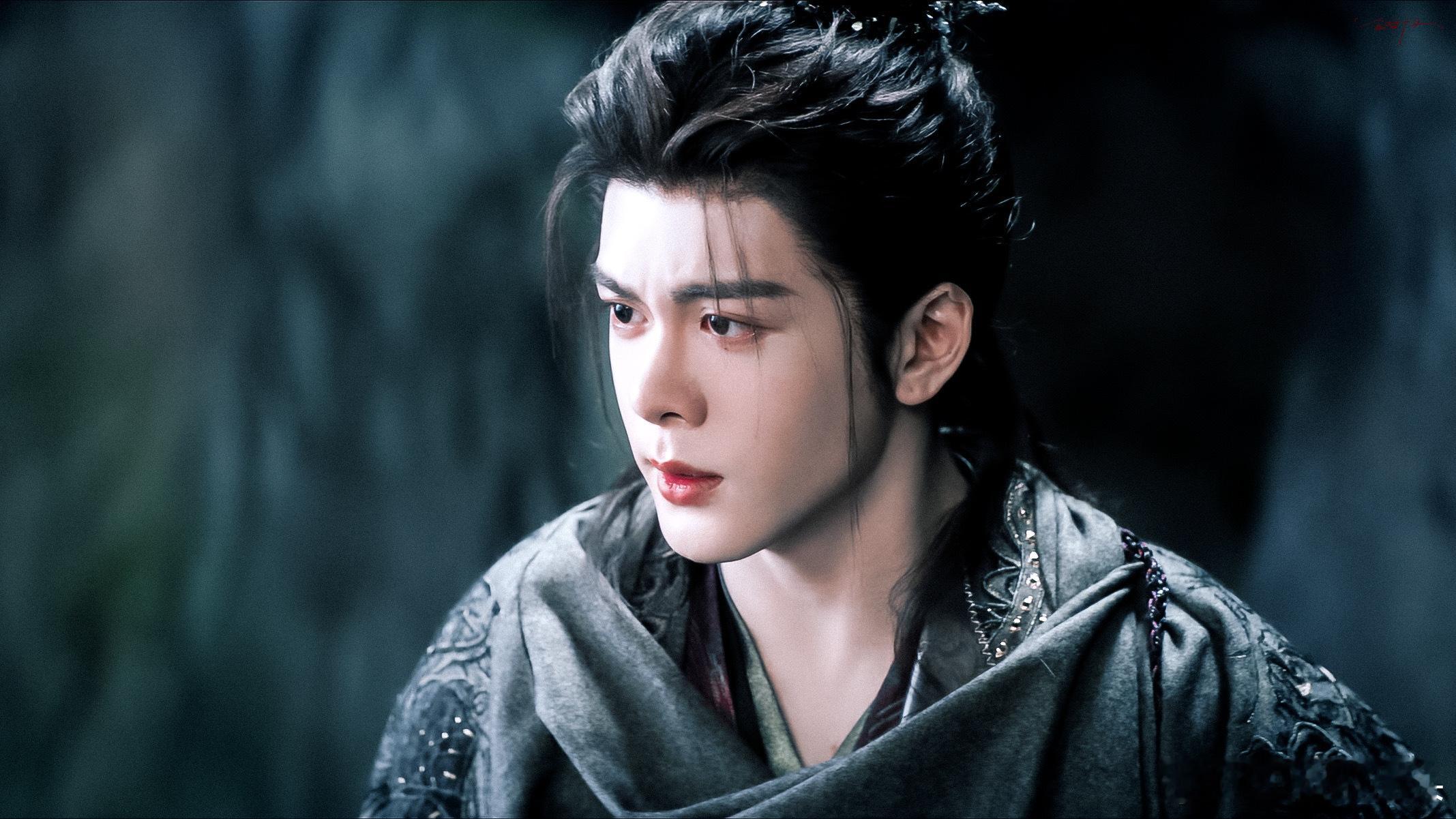 曾舜晞武拾光今天在月鳞绮纪只有三秒钟的单人镜头，但是德塔文依然占比28％全剧第二