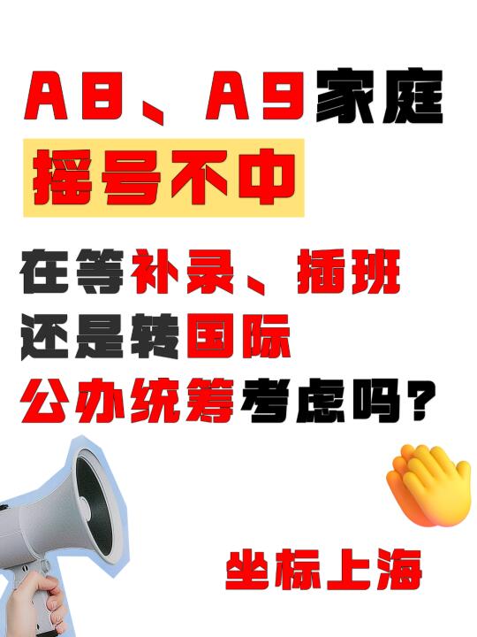 上海A9家庭 民办摇号怎么选校？