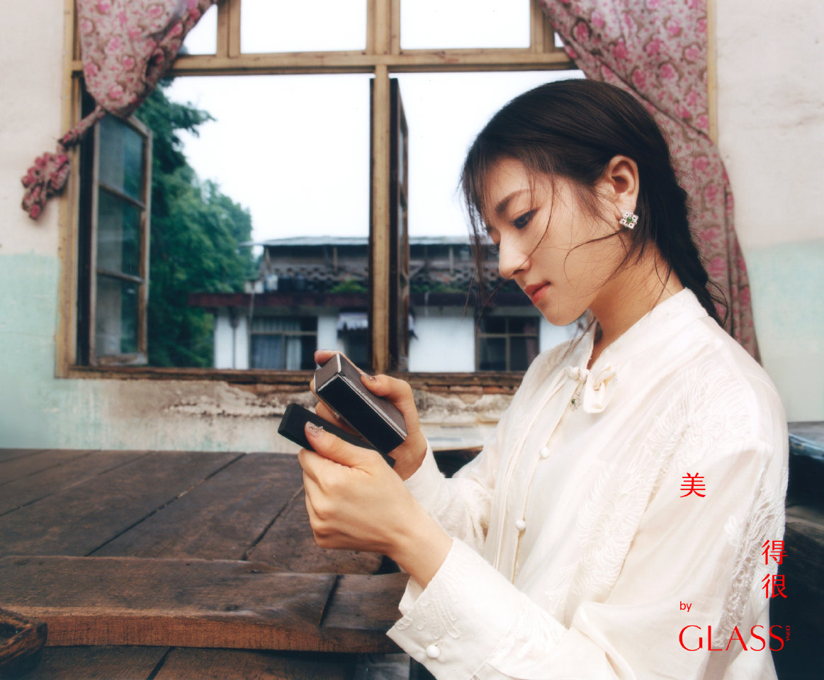 GLASS文房四宝中式情书特辑李兰迪徽州一梦摄影：杨有元 ​​​