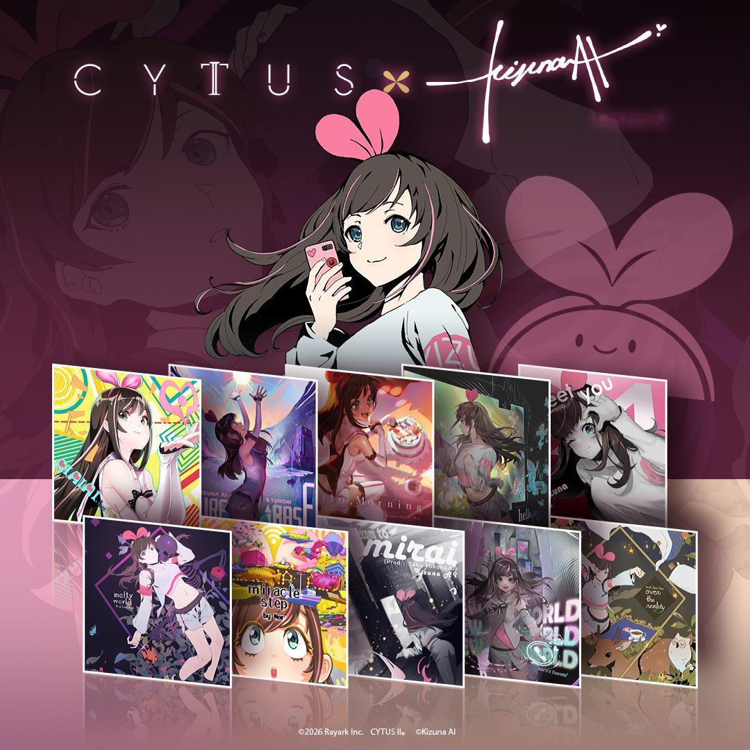 Cytus II v5.2.16 Kizuna AI 二次联动开启！除全新追加的