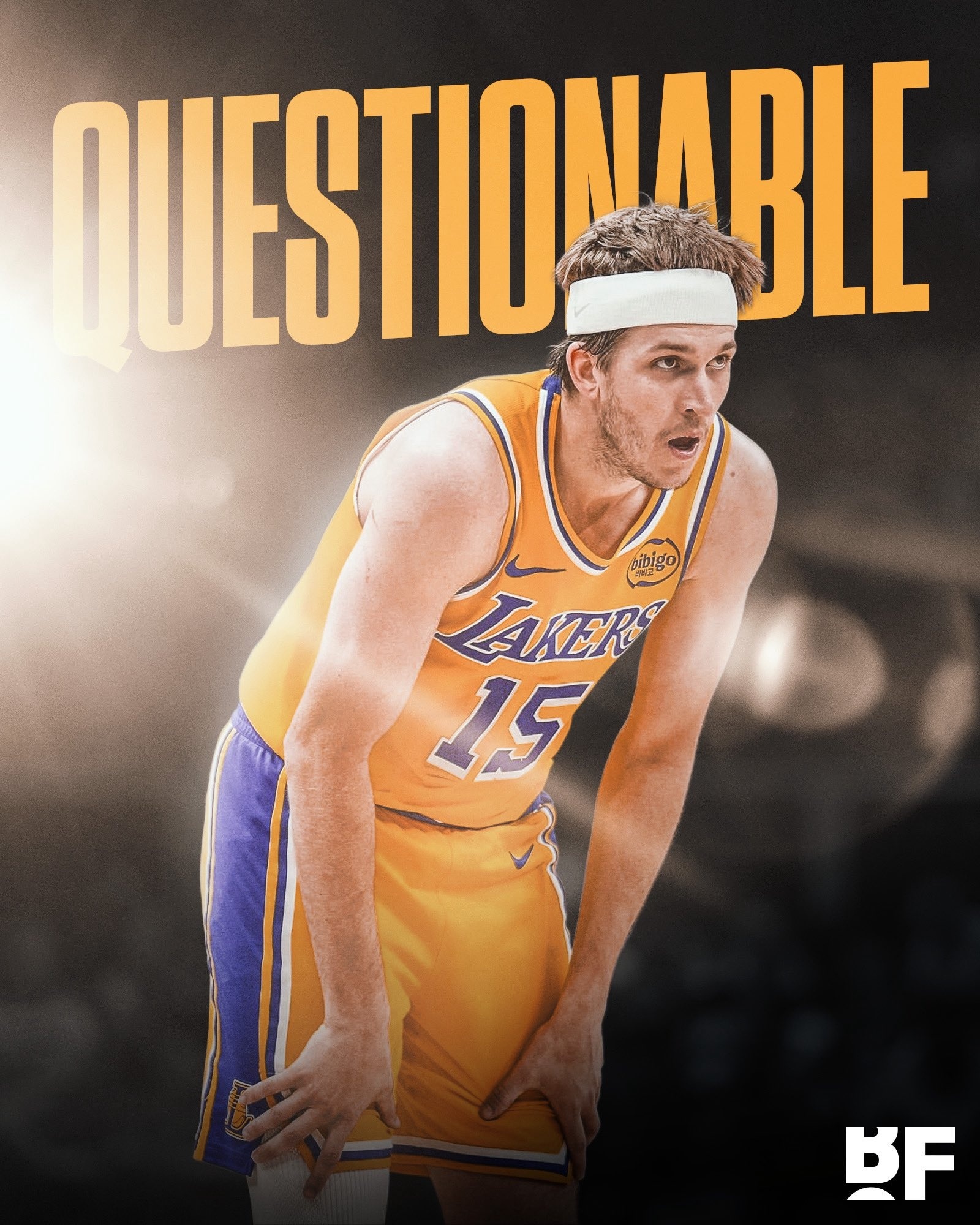 NBA 突发消息：奥斯汀·里夫斯能否出战明天对阵火箭的第三场比赛仍存疑😤湖人队