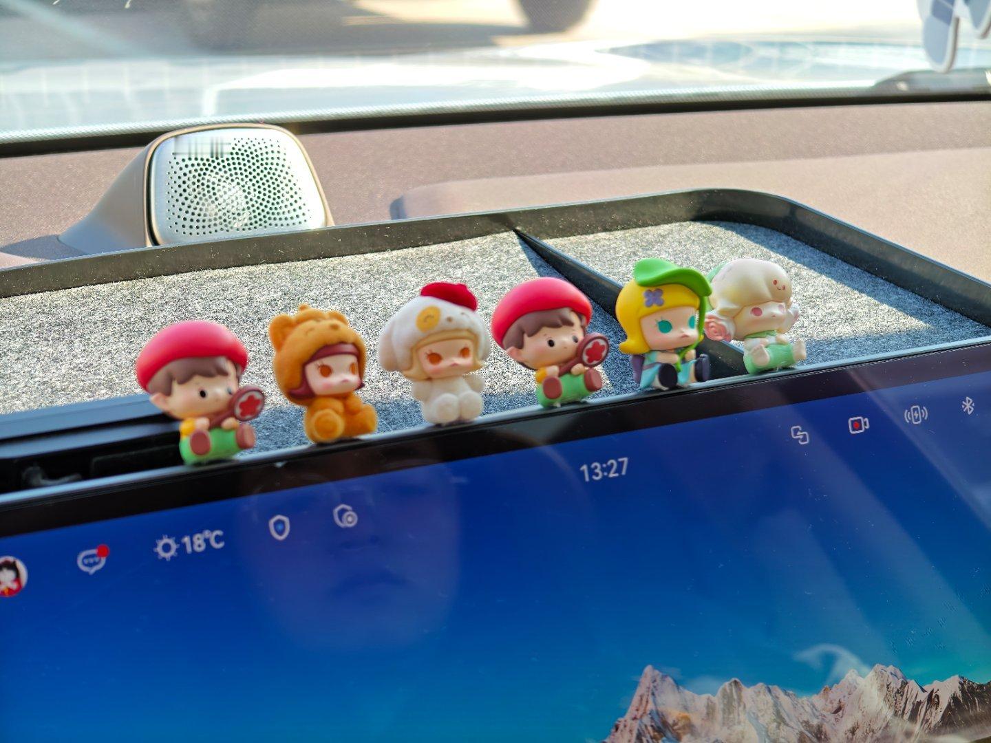 芋圆说车里太单调了，然后我出差回来后... 