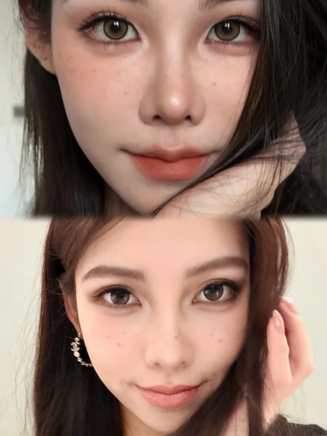 跟着姜姐化的亚裔辣妹妆！算成功吗？
