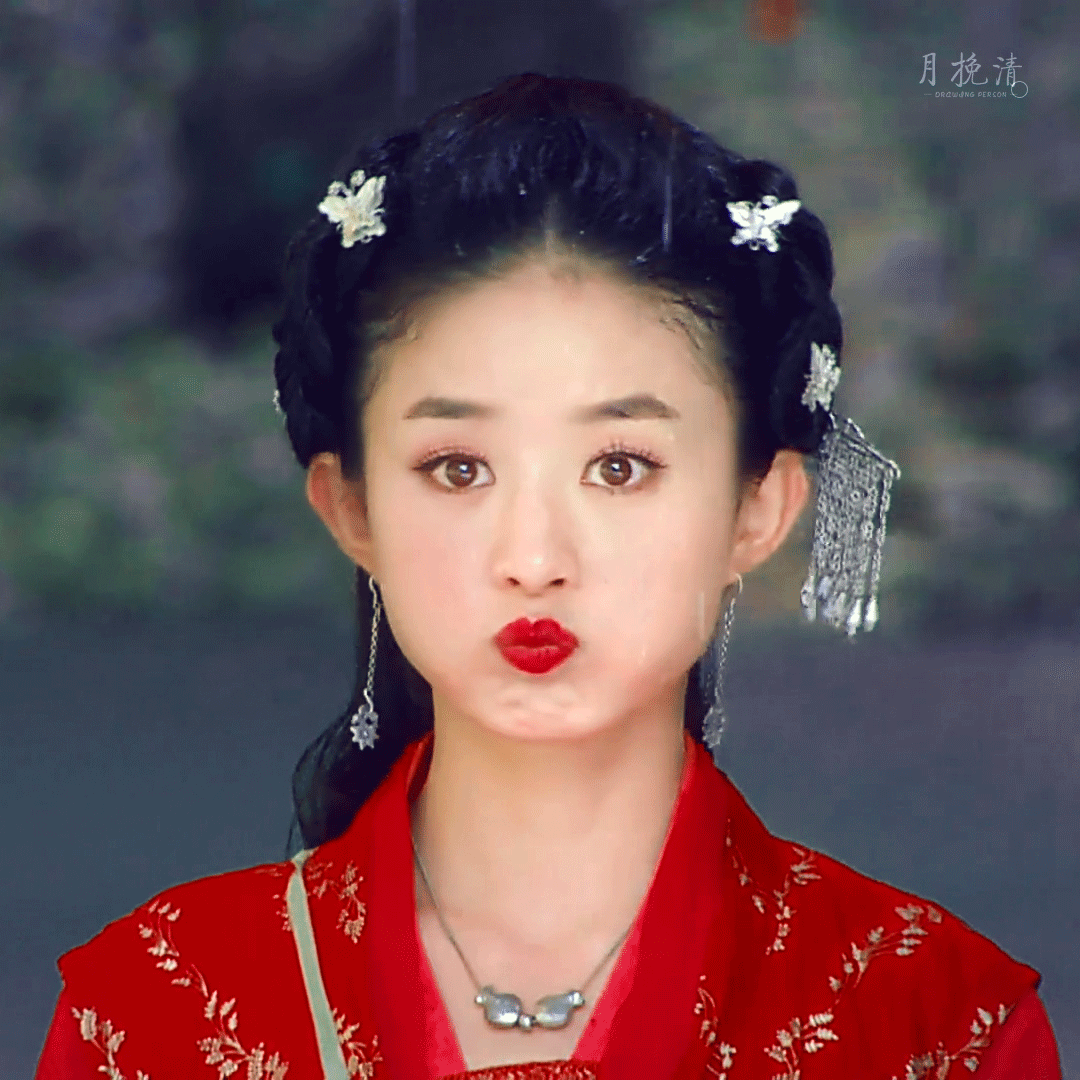 红绫巨萌啊！！！(๑＞ڡ＜)☆浑然天成的可爱*^o^*每次嘟嘟嘴都像在吐泡泡～～