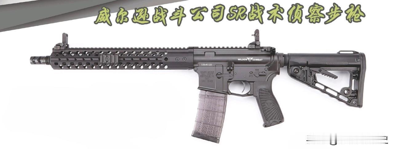 威尔逊战斗公司SB战术侦察步枪
威尔逊战斗公司出的这款SR战术侦察长枪，是AR1