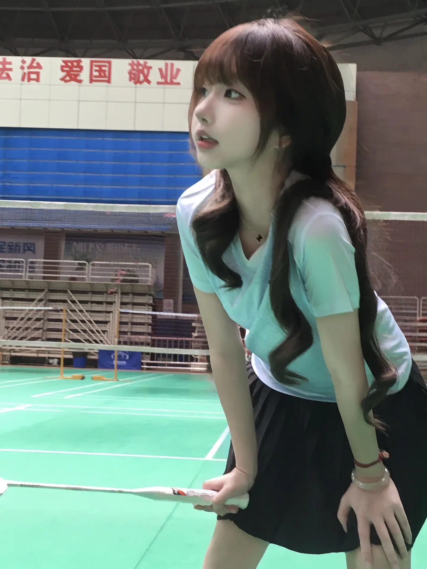 请和我混双吧🏸 你负责双，我负责混