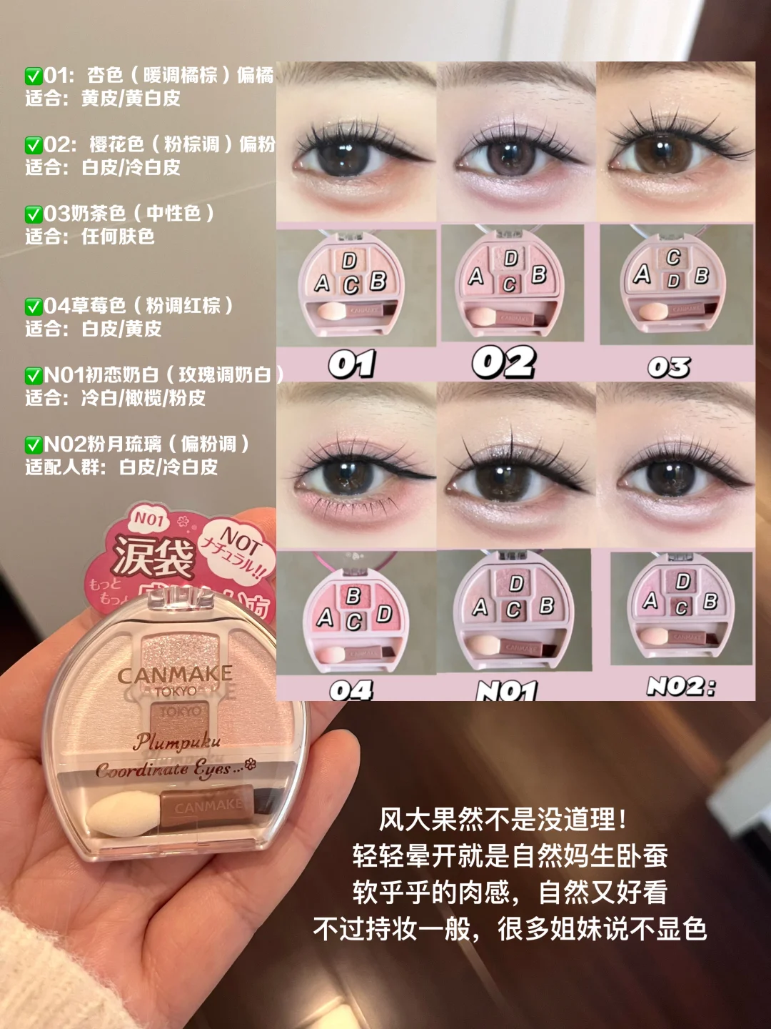 canmake真正值得买的几样！！！