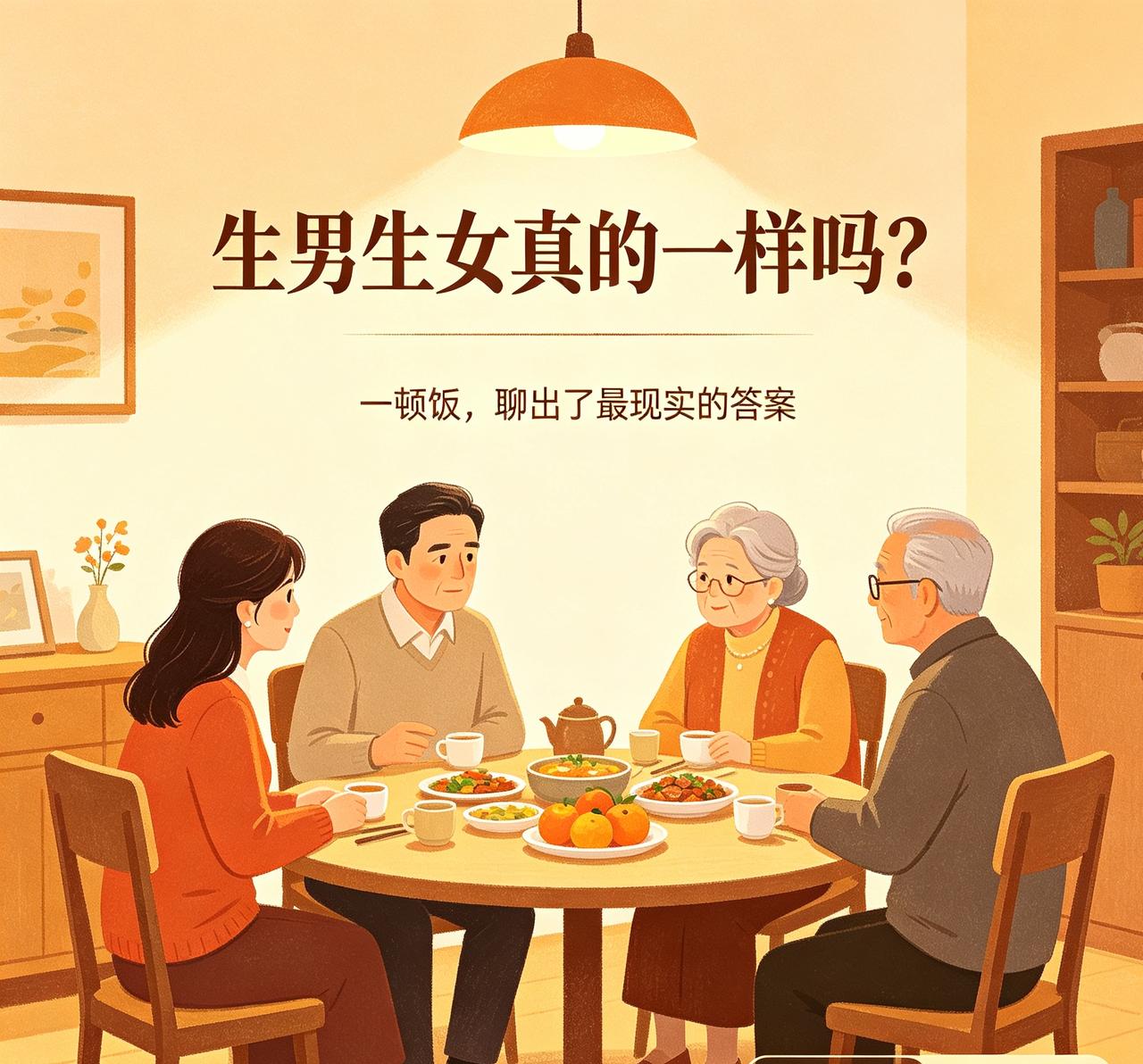 今天和同事吃饭，聊起生男生女的老话题，发现一个特别现实的现象。
 
这位同事前几