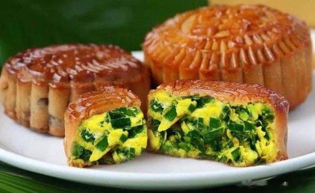 股民的最爱😍韭菜鸡蛋月饼吃了此饼从此不再被割韭菜了[笑哈哈][笑哈哈]#超级月