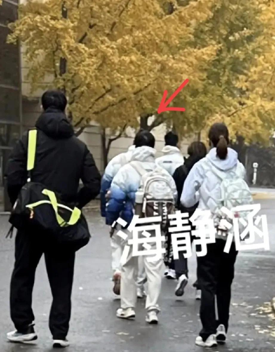 网友说这是莎莎，怎么看着一点也不像啊？[飞吻][飞吻]莎莎头发剪短了，但是这个女