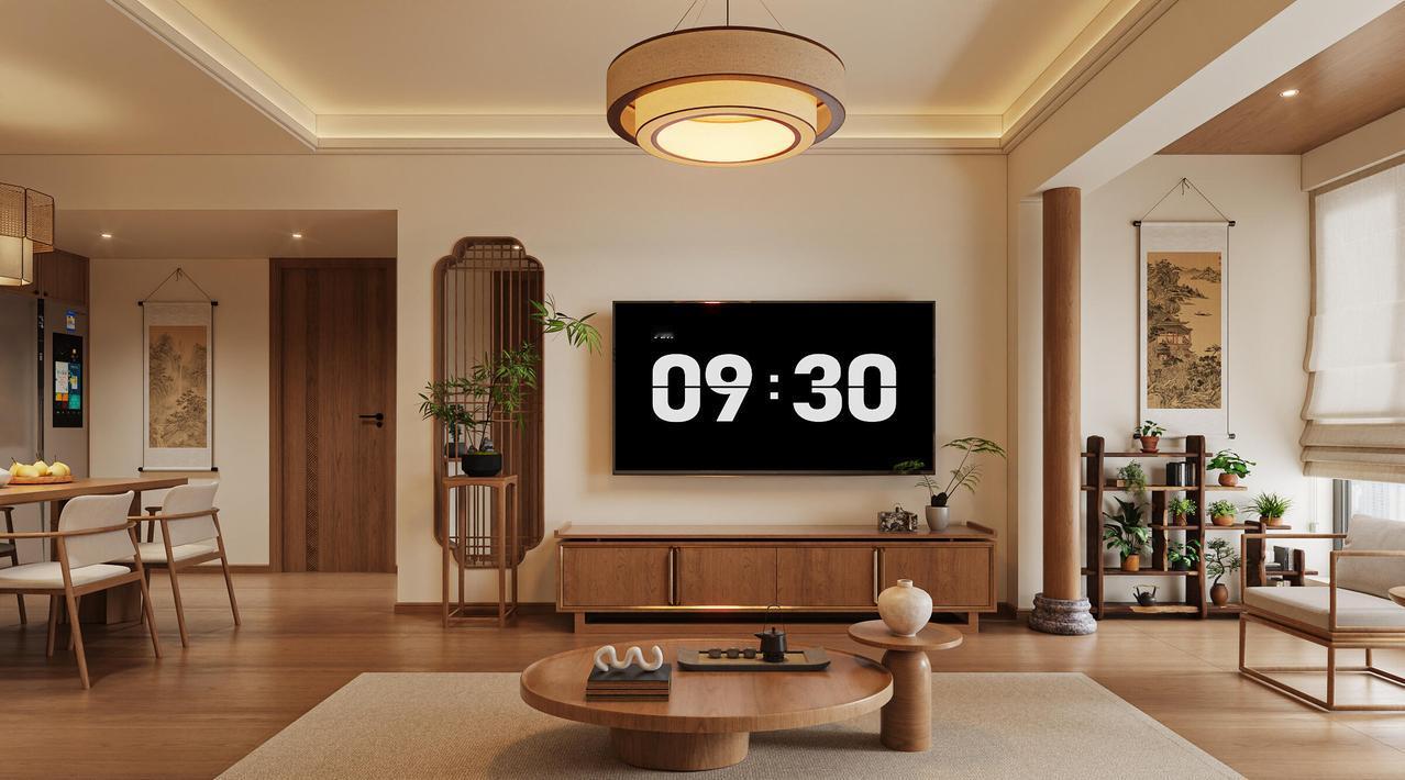 不追张扬，只守清欢。格栅引光，素器留白，每一处都是刻在骨子里的宋式风雅。宋式极简