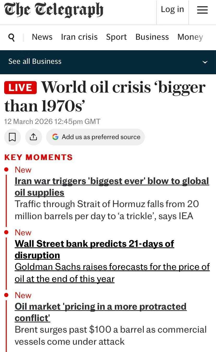 火光冲天IEA都喊“史上最惨油荒”了，油费电费要接着涨啦😮‍💨
 
IEA直