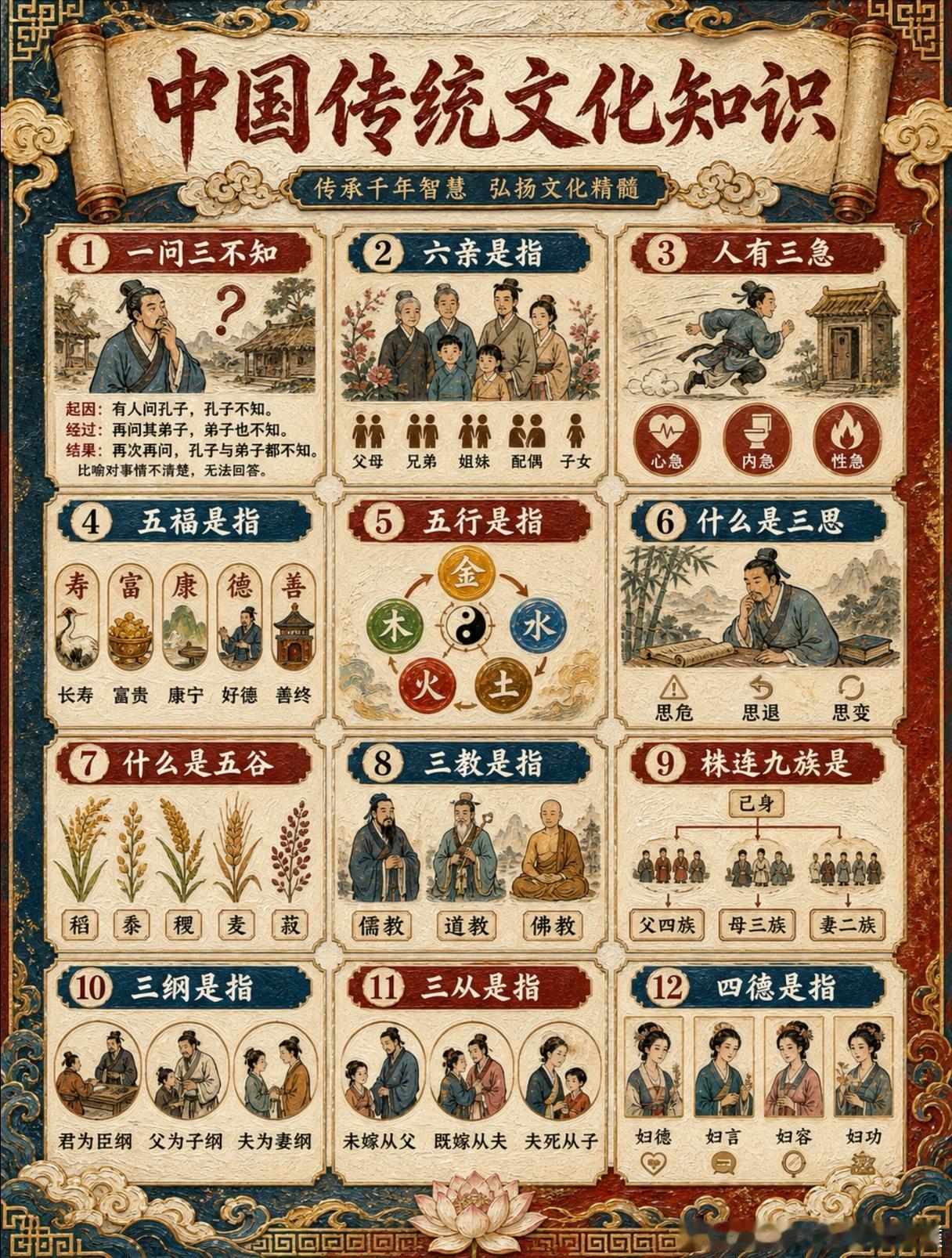老祖宗常挂嘴边的 12 句俗语，大半人只知字面意思，读懂才算吃透传统文化￼说起传