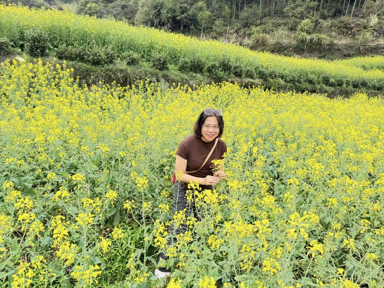 油菜花简直是春天的浪漫使者。