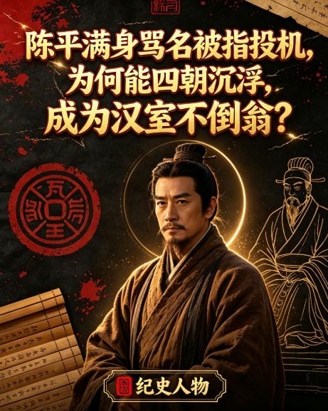 提起西汉谋士，很多人第一时间想到张良。
同样是刘邦身边的智囊，陈平的口碑却一直饱