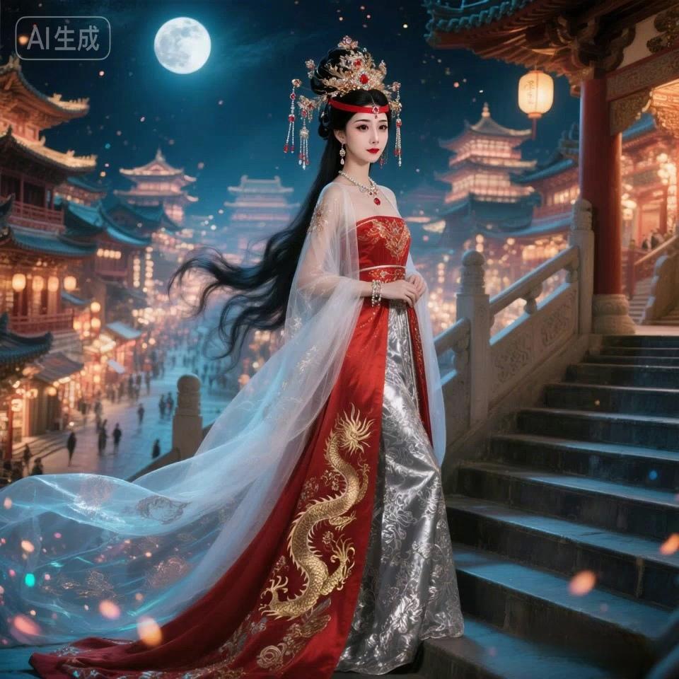 七绝●繁荣昌盛/古韵  

月朗星稀享晚风，
家成业就记初衷。
繁华盛世民生好，