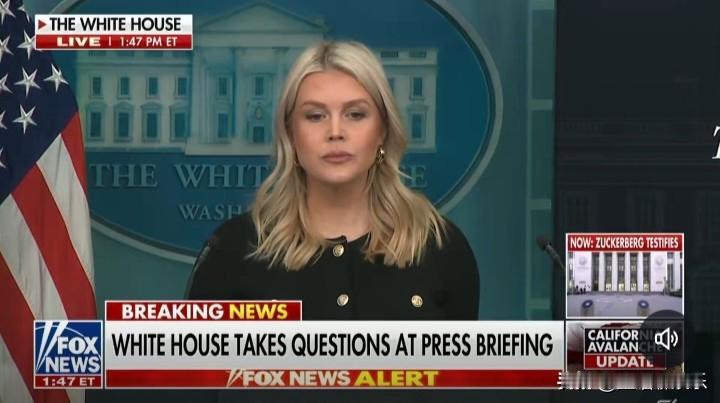 卡洛琳·莱维特在谈到《拯救美国法案》时说：“川普希望国会完成这项法案，这是一项常