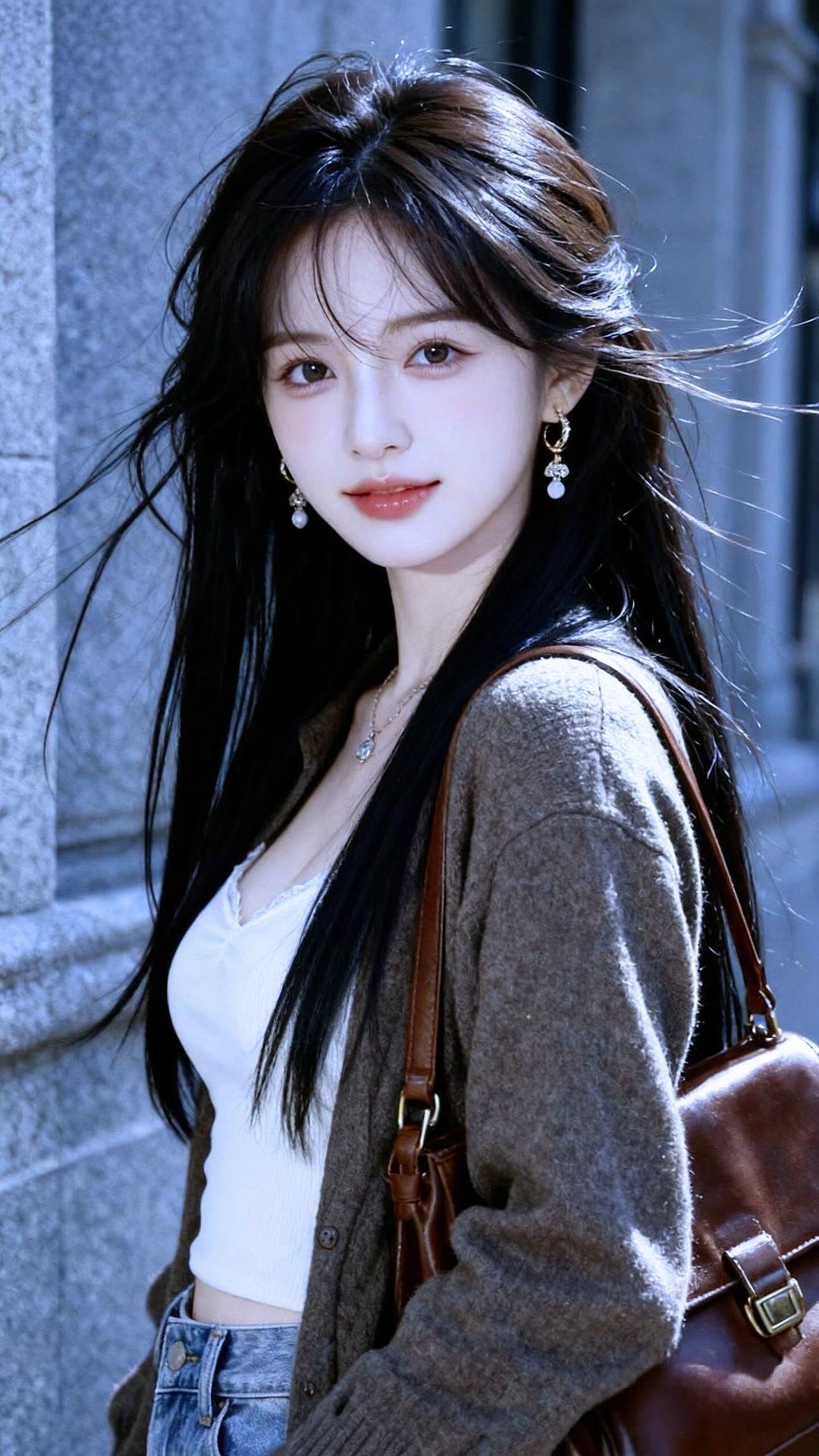 "清纯甜美女孩 "完美身材 "清纯一笑倾红颜