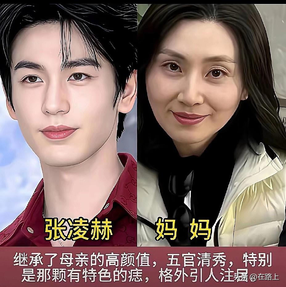 妈妈们的颜值赢麻了！张凌赫妈妈五官棱角分明，侯明昊妈妈清透纯净
      咱就