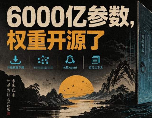 6000 亿参数的国产模型，今天把权重开源了
