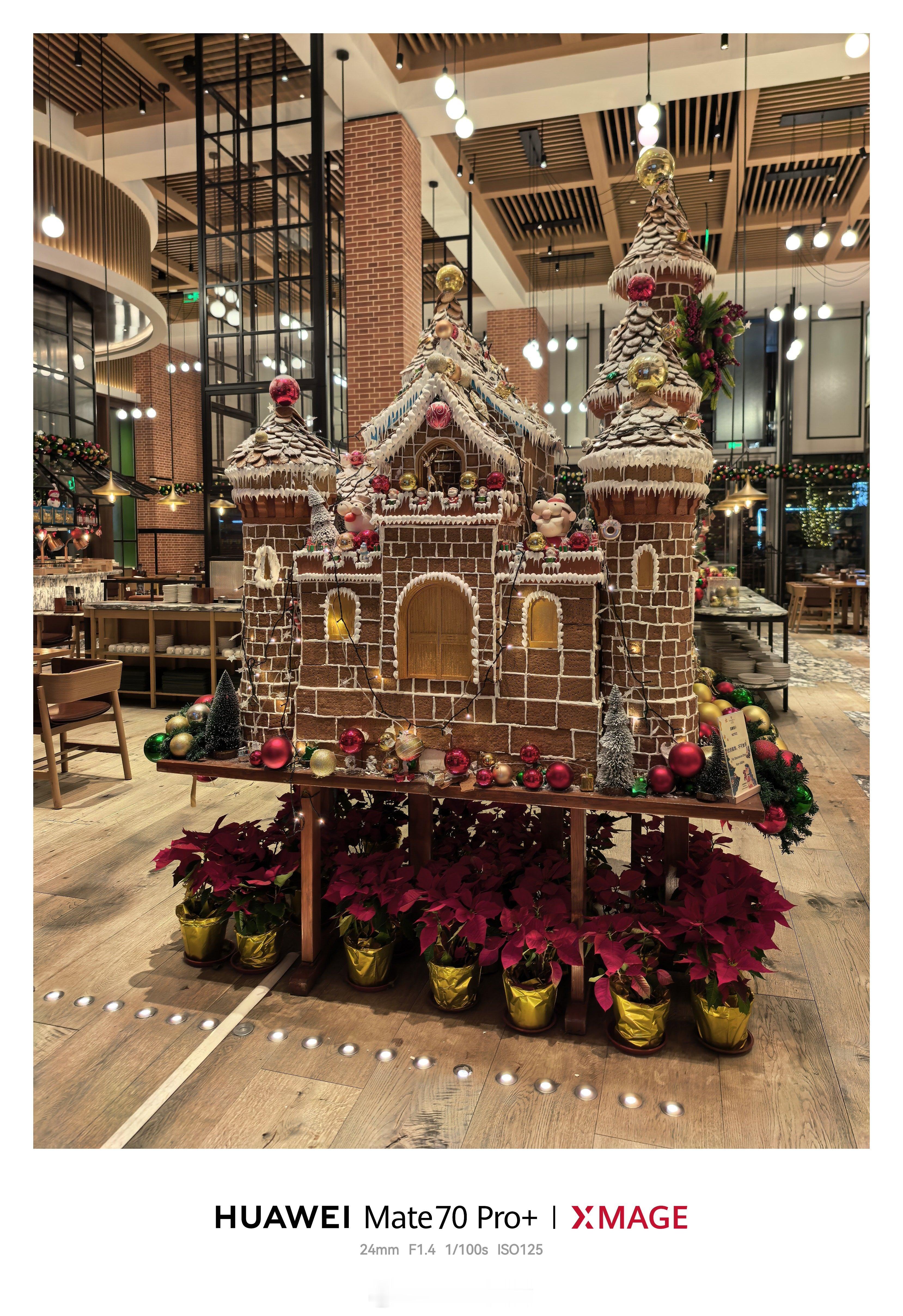 继续出差，圣诞节的氛围越来越浓了昨天住的酒店叫前滩香格里拉今天飞的地方也叫香格里