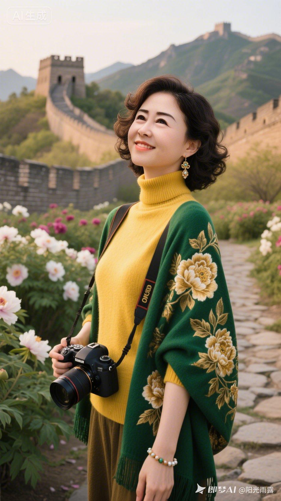 📸 在长城脚下，用相机记录美好瞬间！