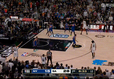 文班亚马三分！马刺领先到16分！尼克斯vs马刺nba总决赛