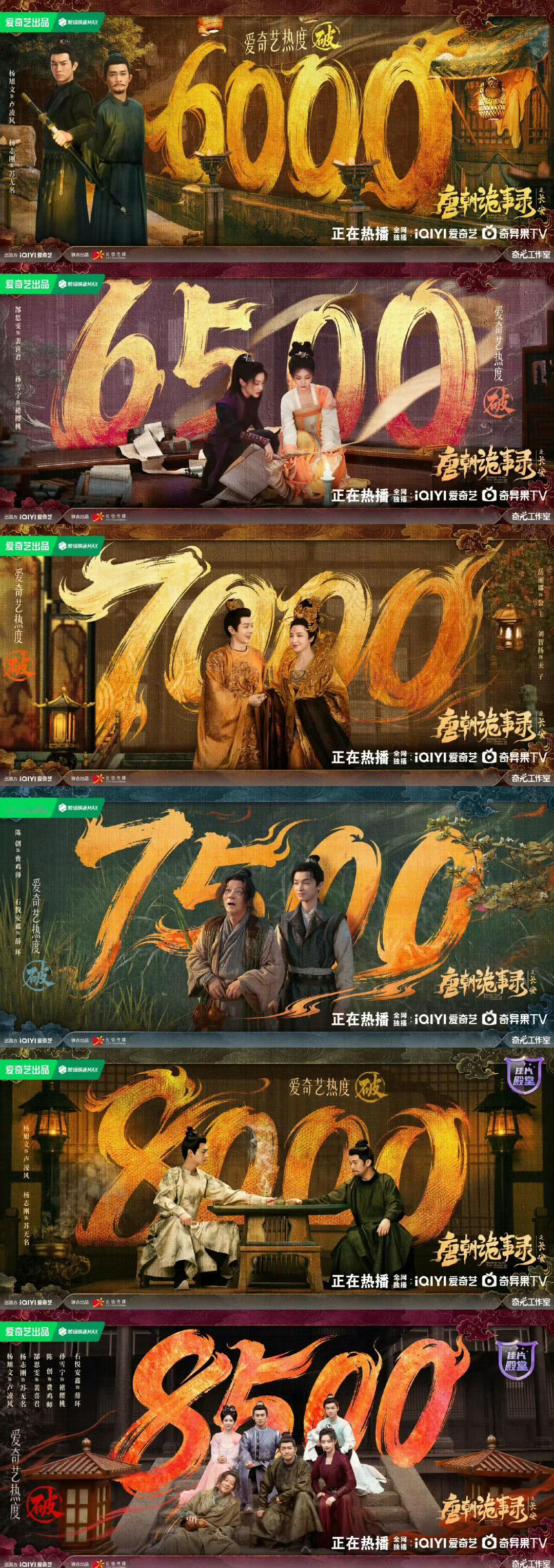 hold down✋🏻hold down✋🏻让我们恭喜这个唐朝诡事录之长安热