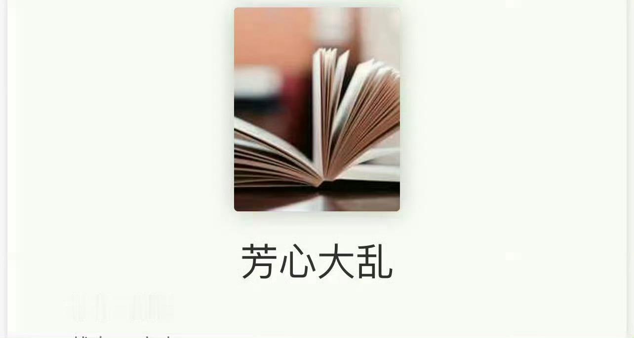 小说推荐：《芳心大乱》 作者:尼罗简评：有钱大小姐vs糙汉穷司令，民国背景+破镜