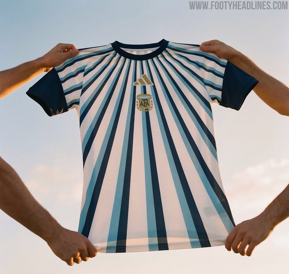 FH | 爆料：阿根廷 2026 世界杯热身球衣 🇦🇷梅西人人都爱里奥梅西