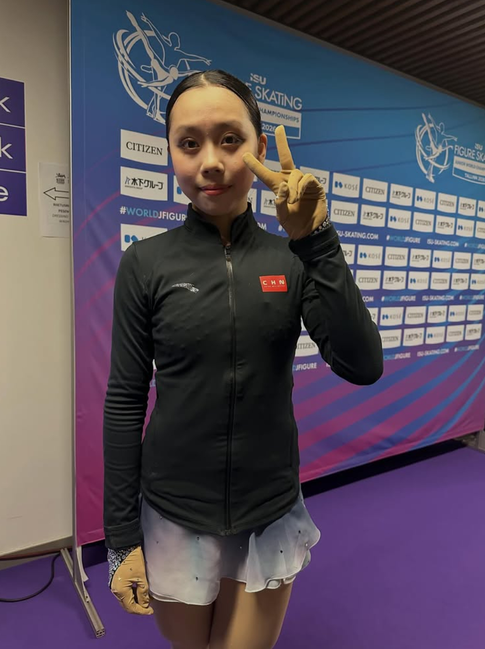 王一涵 六六 2026世青自由滑后GS采访：我对今天的表现很满意。我完成了所有跳