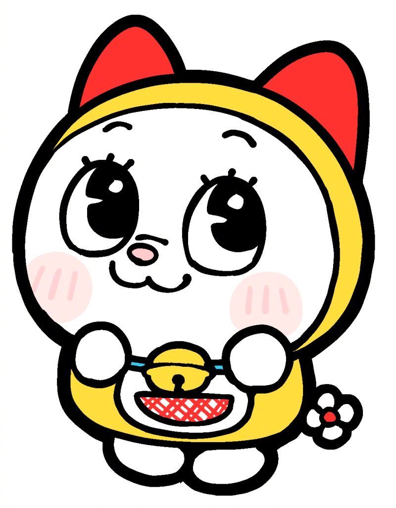 『POP子和PIPI美』大川ぶくぶ 绘制的哆啦美 哆啦a梦   动漫[超话]  