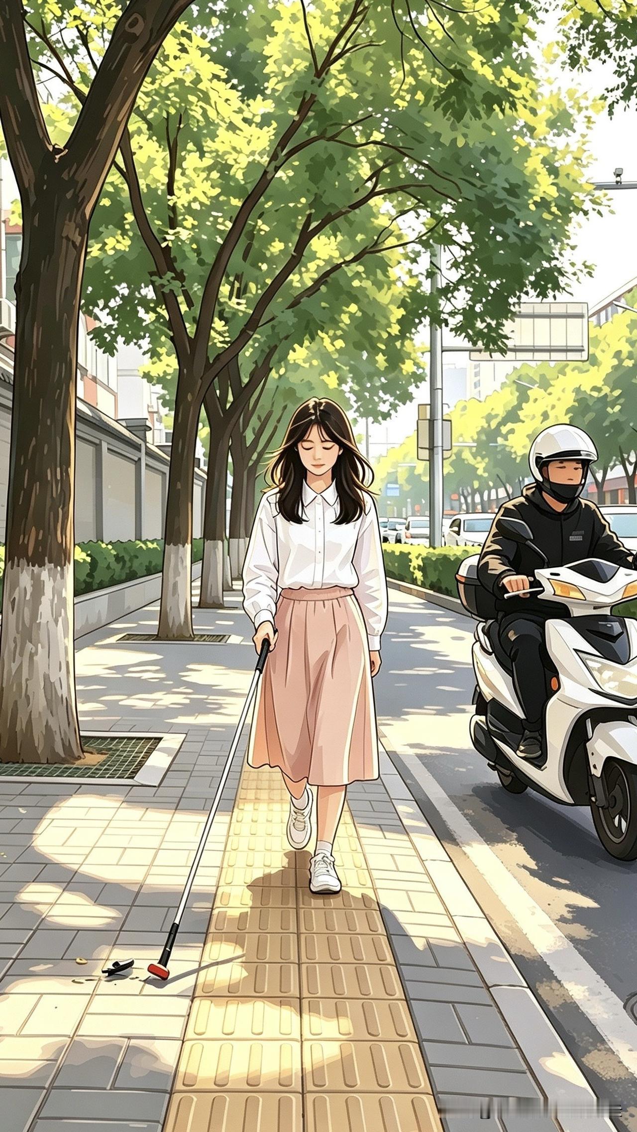 台北人在苏州，这几天网上有一位抖音盲人博主「盲兔抱抱」，为增加视频流量，涉嫌摆拍