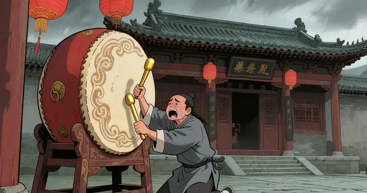 贾国龙应该抱着张黎刚，大哭一场