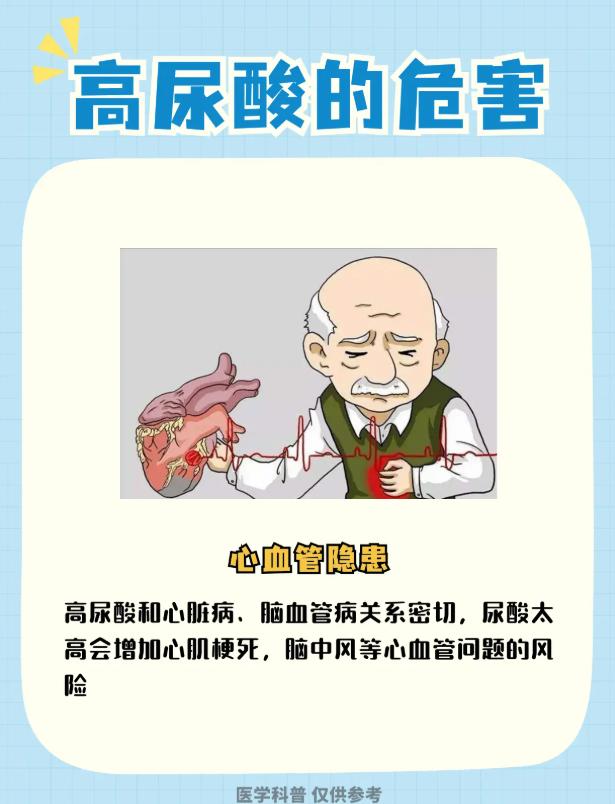 别小看尿酸偏高，对全身的伤害远超想象