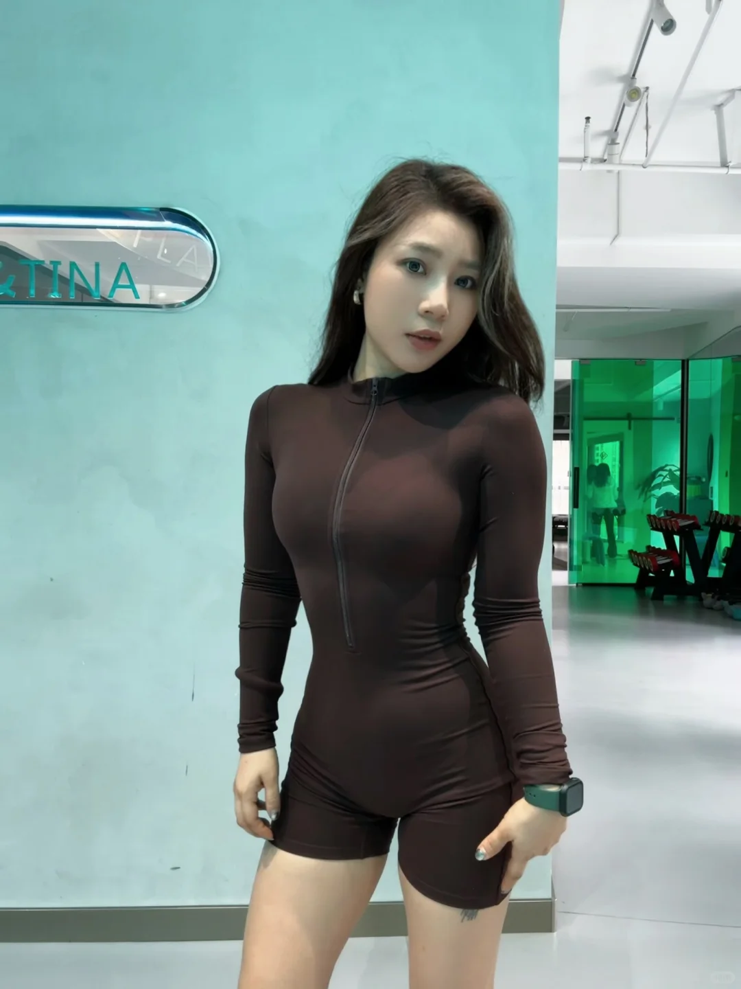 谁还没有拥有连体健身服？