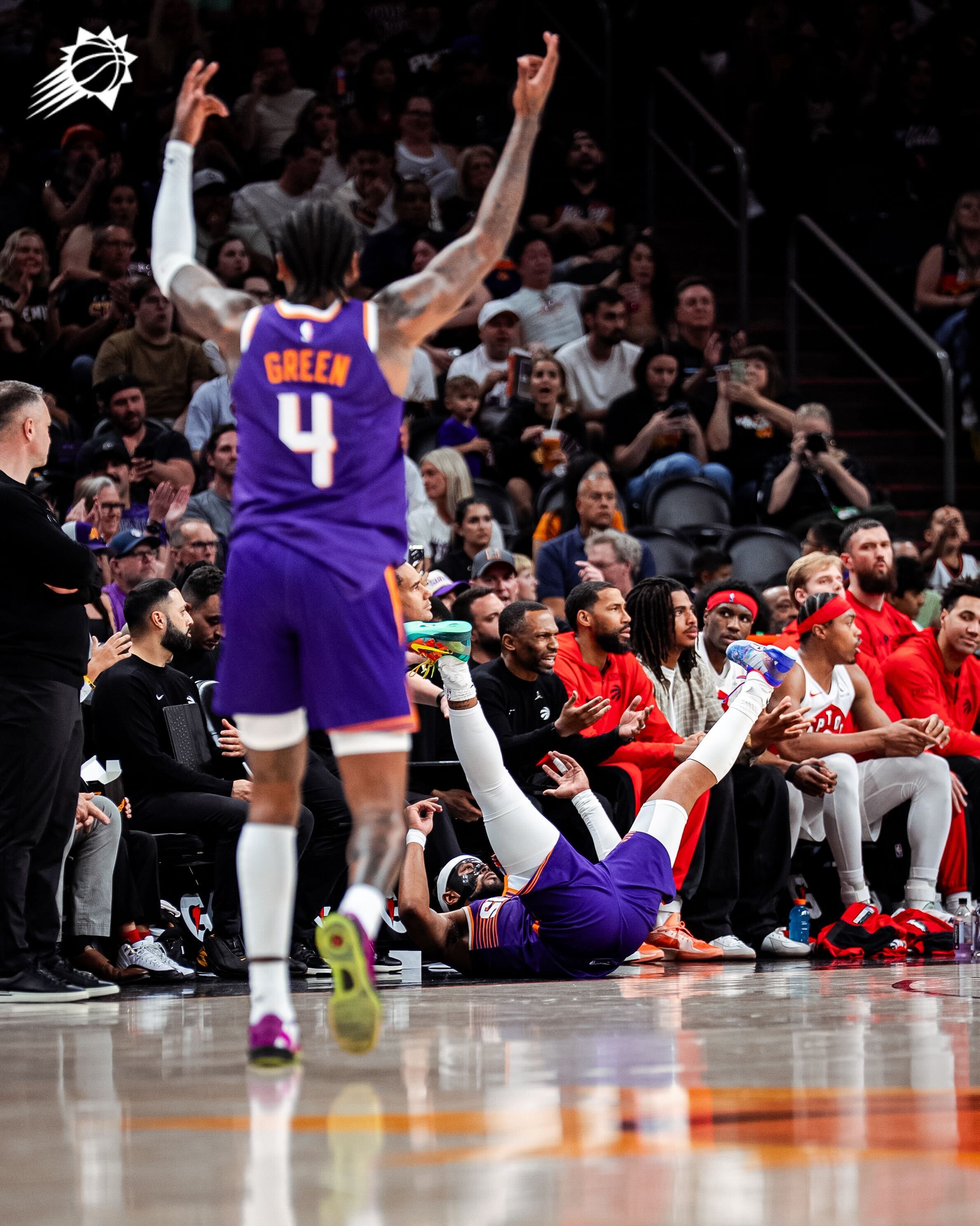 古德温3➕1命中‼️菲尼克斯太阳 ｜旭日东升 ｜猛龙vs太阳