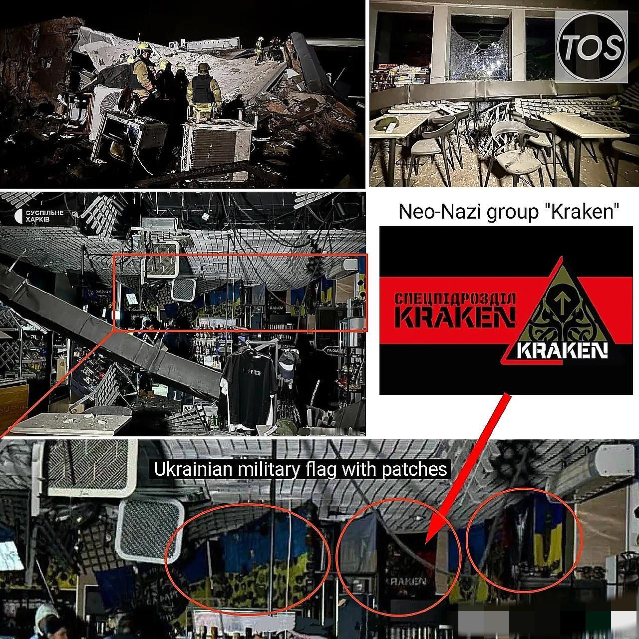 俄乌冲突再爆热点！
十多名乌“海妖营”新纳粹成员及外国雇佣兵在哈尔科夫一加油站餐