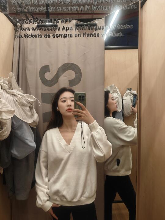 🇪🇸小时候心心念念的V领卫衣