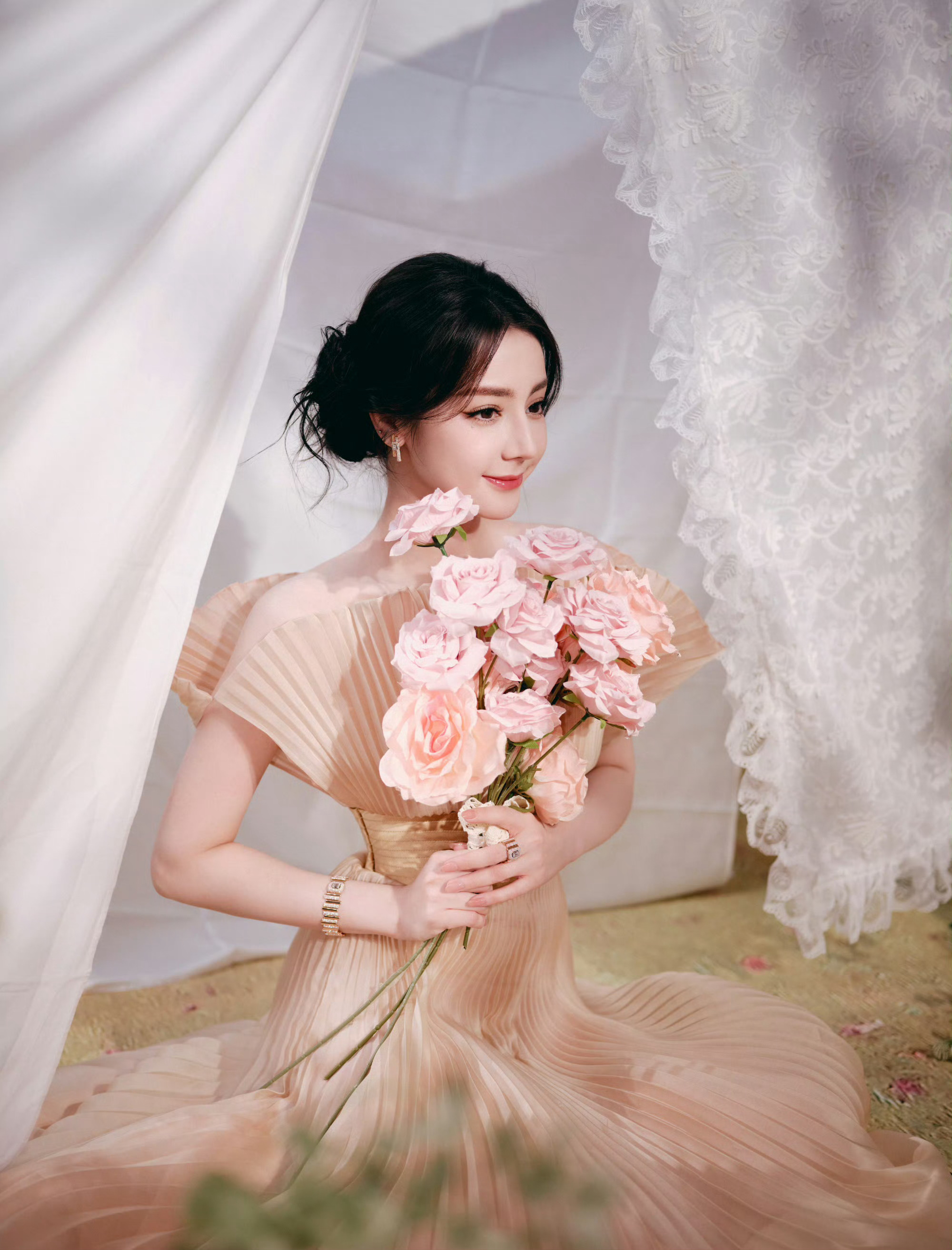 仙女下凡啦！！好温柔的迪丽热巴迪丽热巴少女暴君迪丽热巴