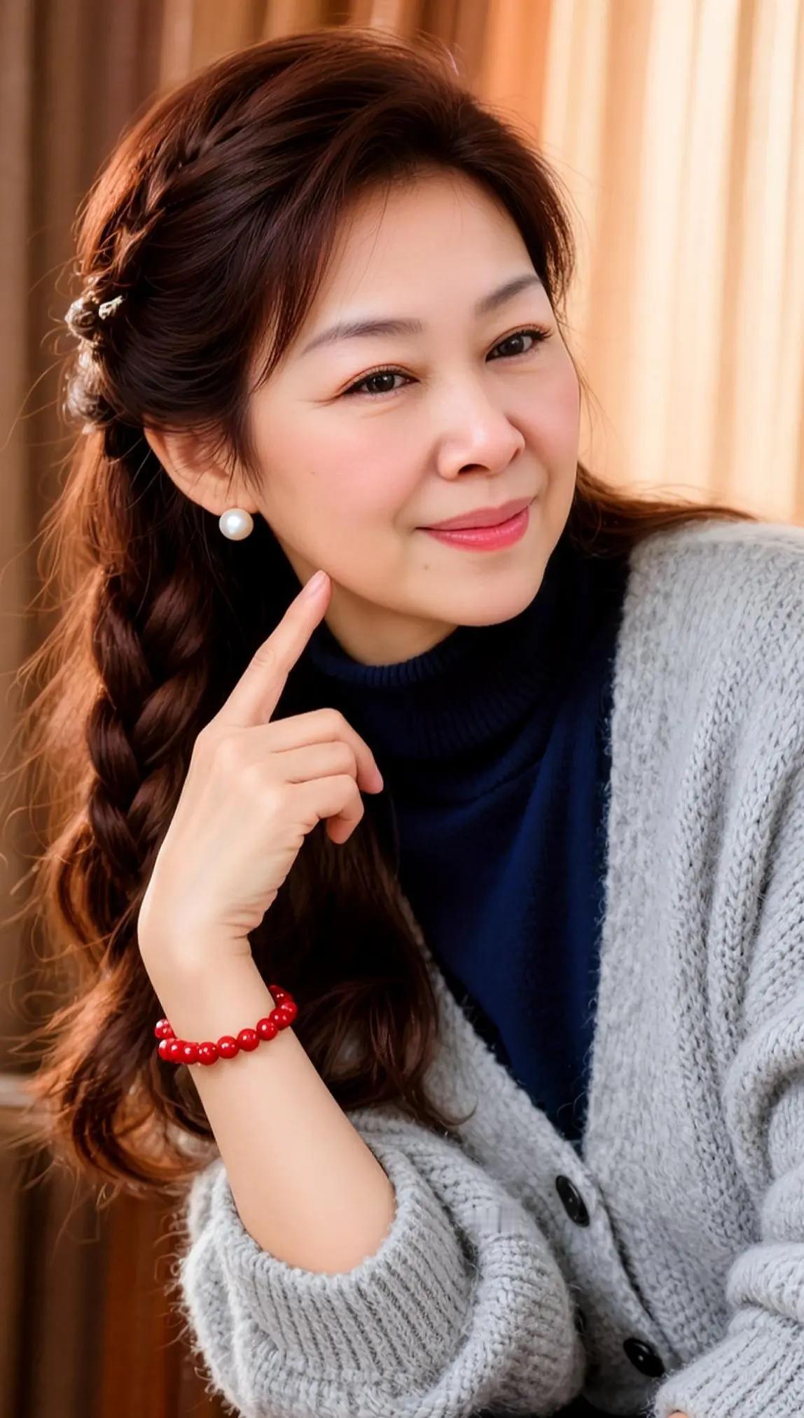 AI暖调生活照 ai创作 女性魅力