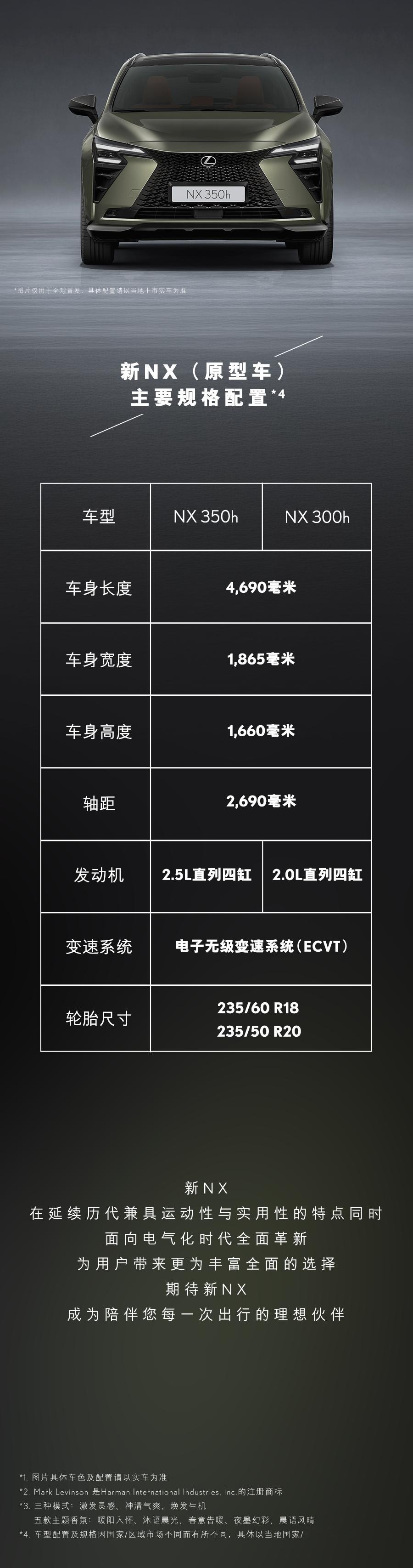 雷克萨斯新款 NX 车型今天（1 日）迎来全球首发亮相，新车采用“DISCOVE