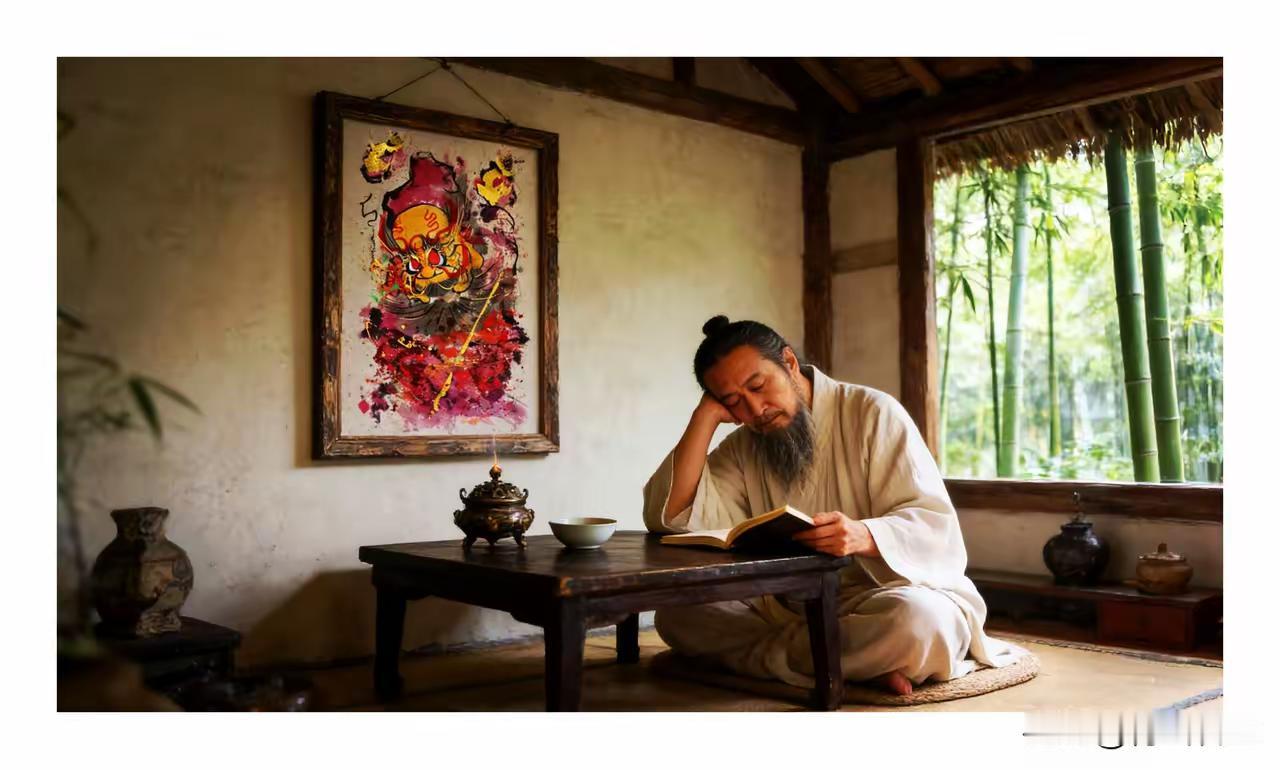 过劳必亡，
过慧天收。
困则安睡，饥便餐食，
常养心底温良。

处事何须急，
逢