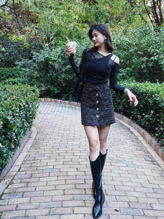 OOTD｜众所周知，姐系一种感觉🖤