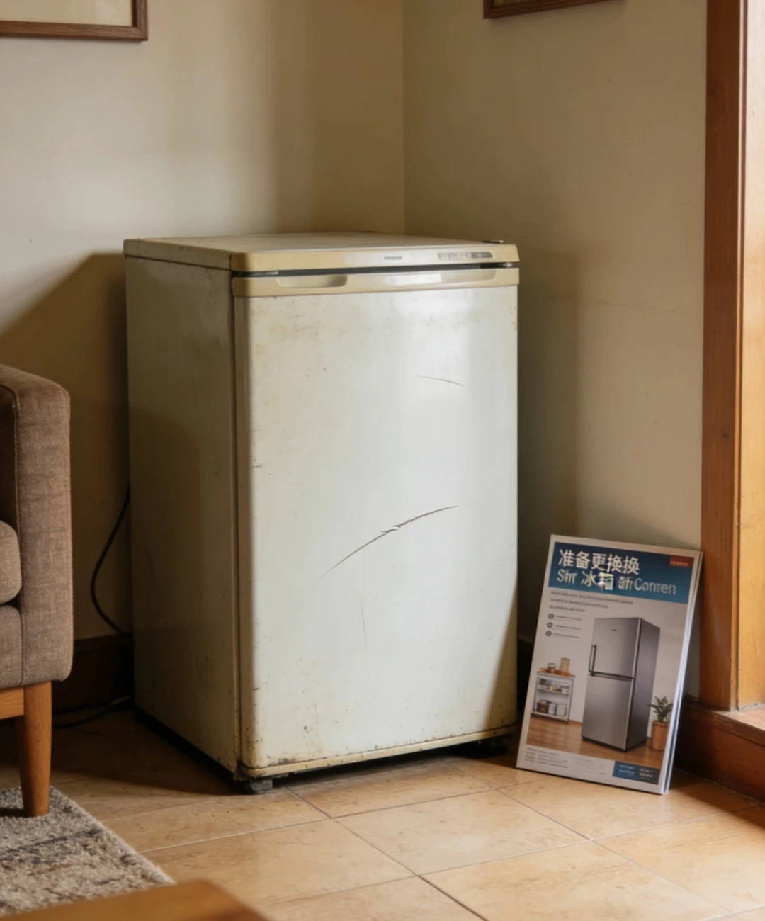 你家的老旧家电退役了吗数码闲聊站  爸妈那辈真的太节俭，冰箱用了十几年都不舍得换