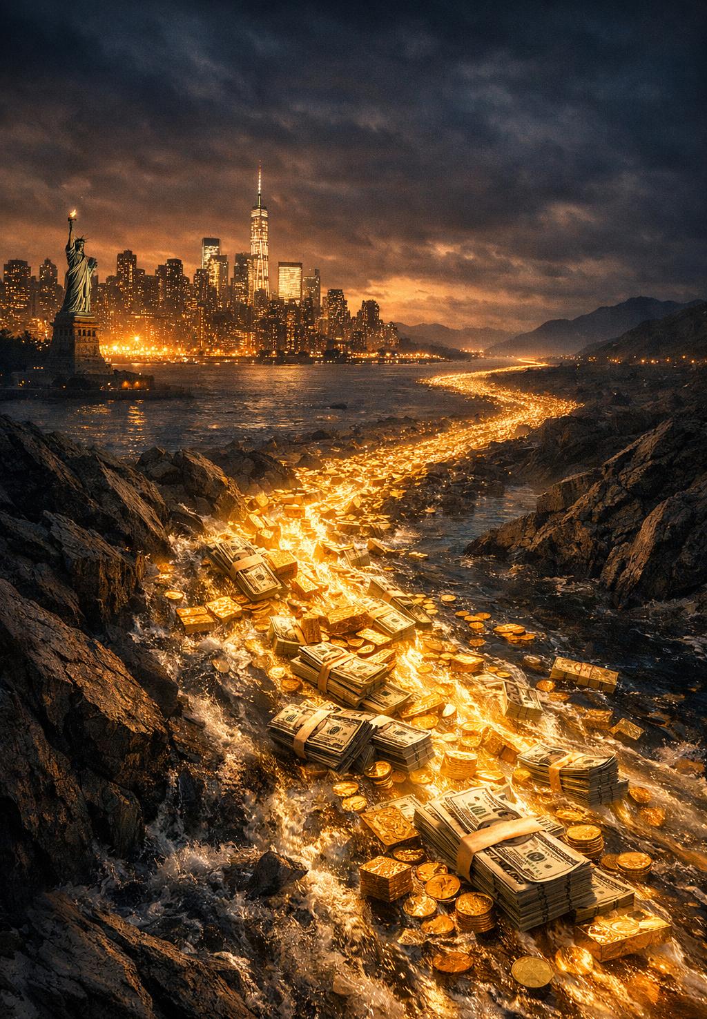 比特币跌破9万，美股熔断，美债遭抛。

特朗普一放话，市场全崩了。

这次不是吓