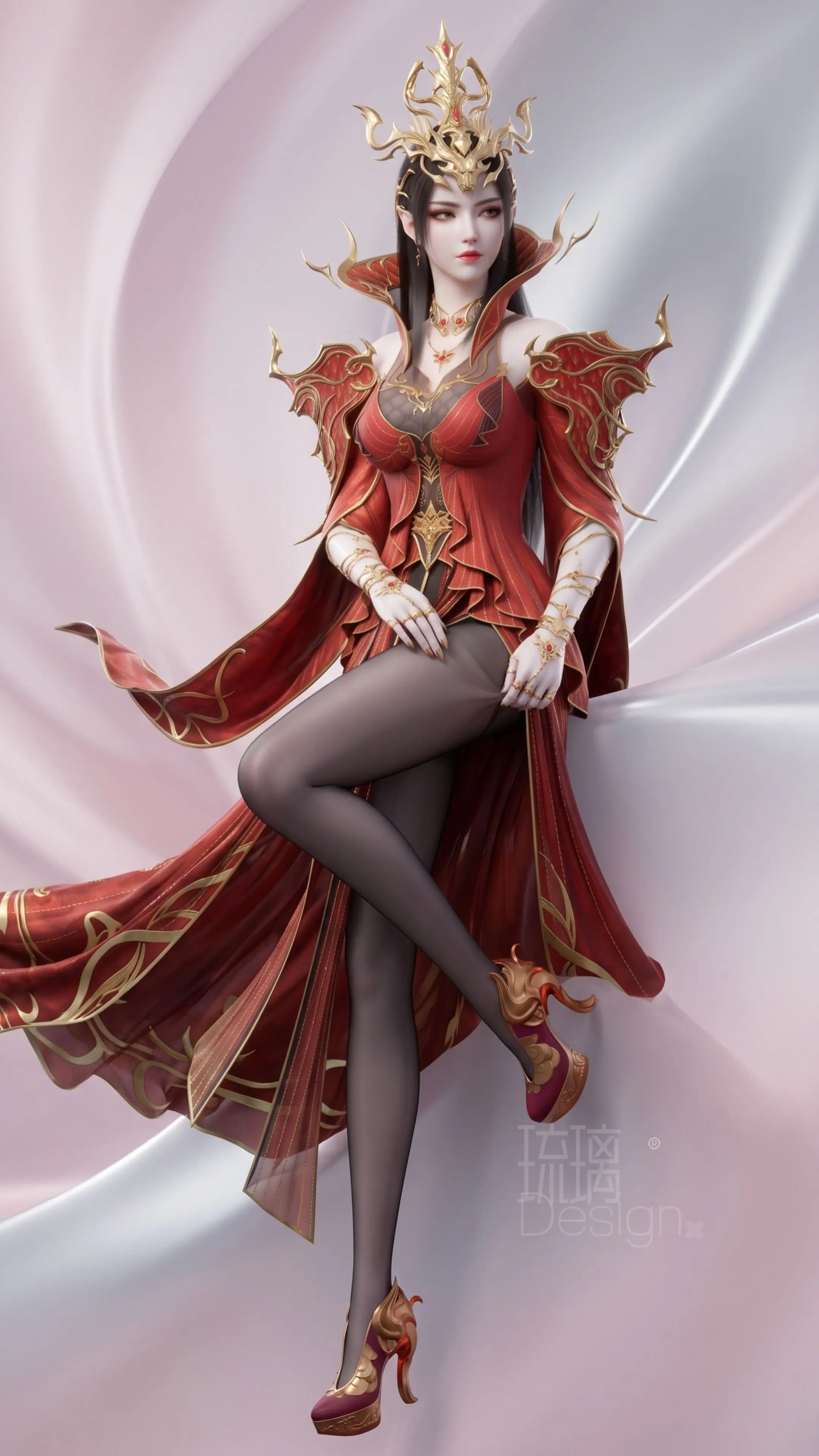 美杜莎女王还得看黑丝版