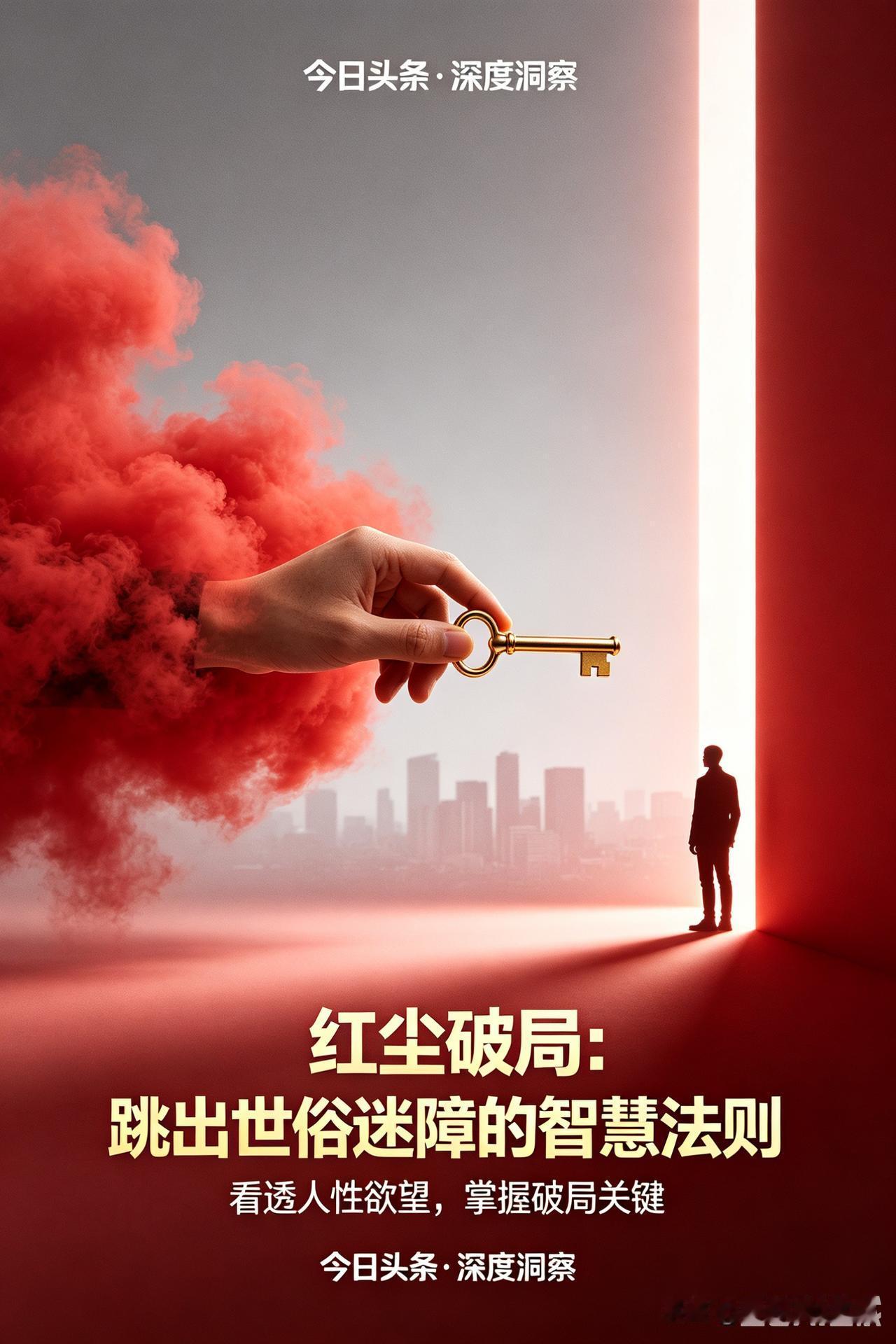 红尘破局：真正的高手，都懂这3条天道，你才能破局
 
读懂这篇，少走10年弯路✨